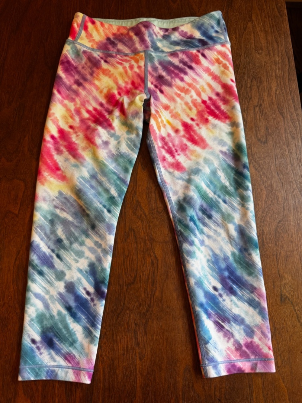 Athleta Girl Tie-Dye Print Leggings – Size L/12